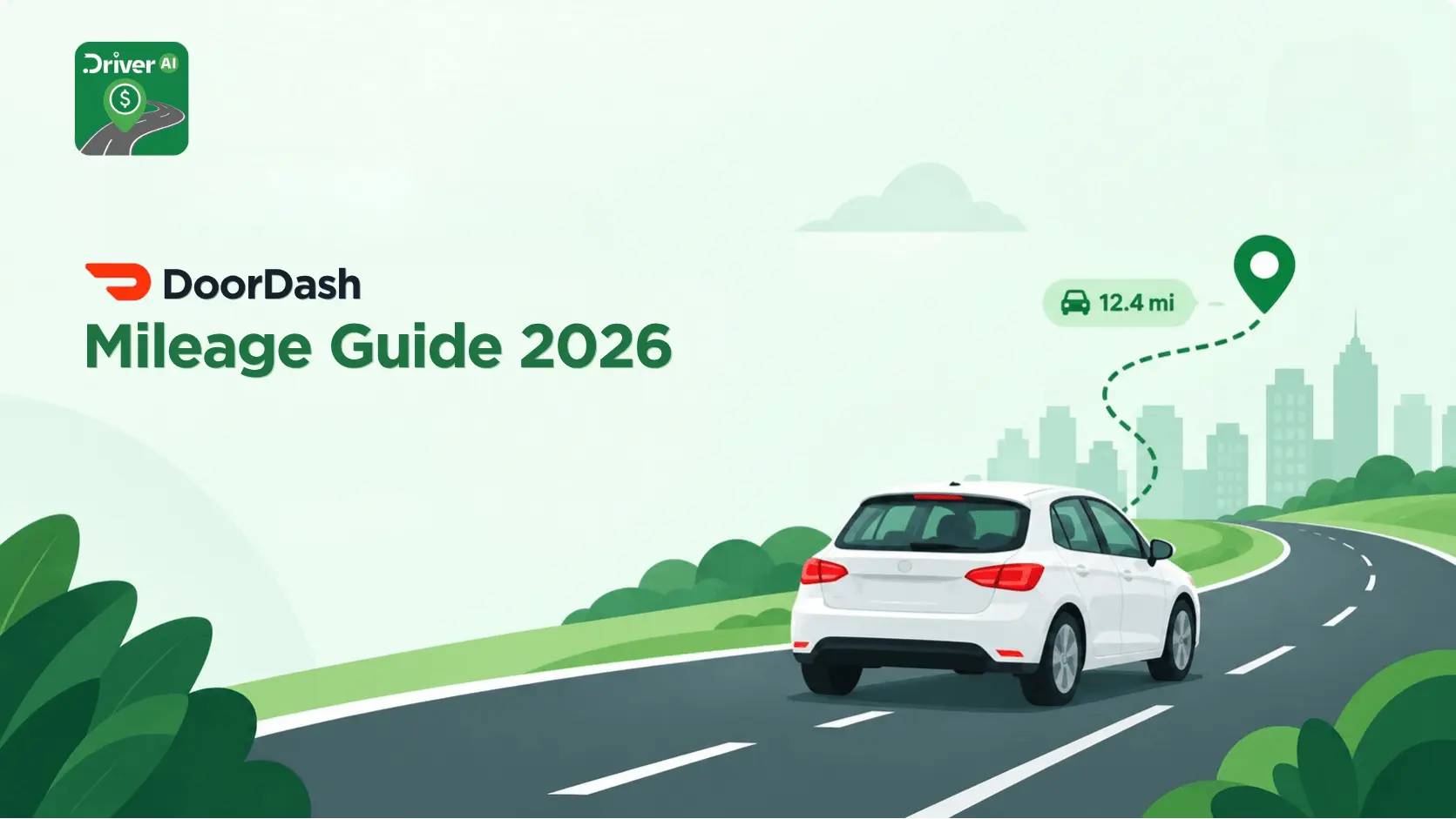 DoorDash mileage guide 2026